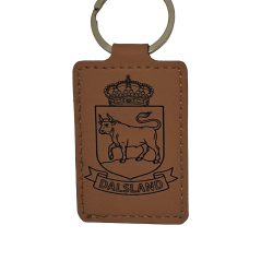 Nyckelring i PU läder "Dalsland"