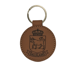 Nyckelring i PU läder "Dalsland"