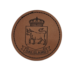 Patch i PU läder "Dalsland"
