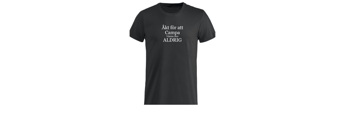 T-shirt med tryck