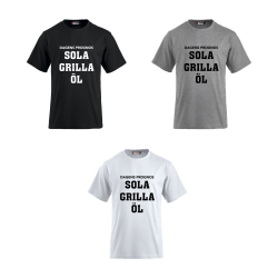 Dagens prognos. Sola, grilla, öl